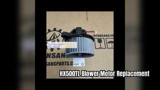 Motor de ventilador Hyunsang 11K6 91500 para repuesto HX500TL