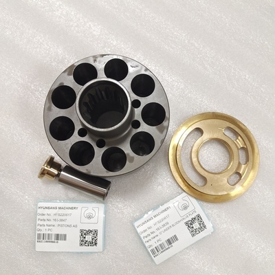 Hyunsang Excavator Parts Cylinder Block Valve Plate Piston As 165-3839 1653839 165-3847 1653847 For E312C 312D