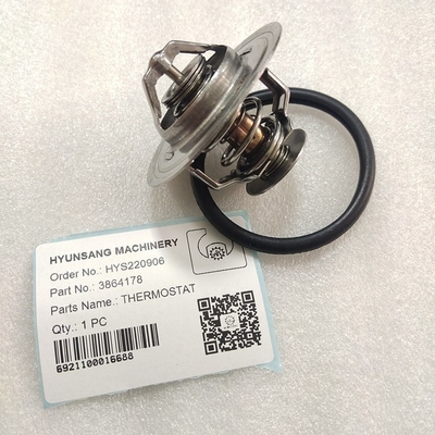 Excavator Spare Parts Thermostat 3864178 3925473 3802968 For 6BT ISB QSB