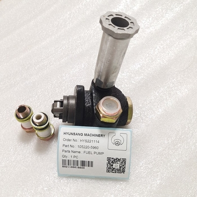 Fuel Feed Pump 105220-5960 For Excavator PC200-6 6D95 6D102 Engine