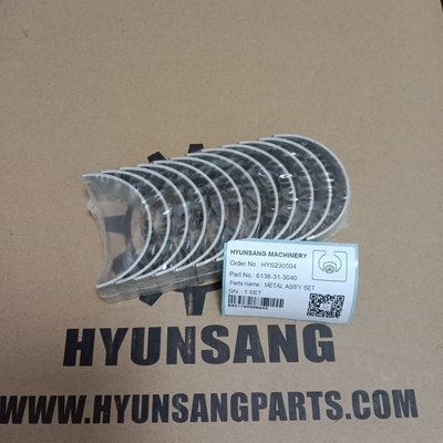Metal Assy 6136-31-3040 6136313040 6136-32-3040 6136323420 For Engine S6D105 SA6D110
