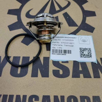 Thermostat Excavator Engine Parts 6754-61-6211 6754-61-6210 6754616220 6754-61-6212 For D51EX/PX
