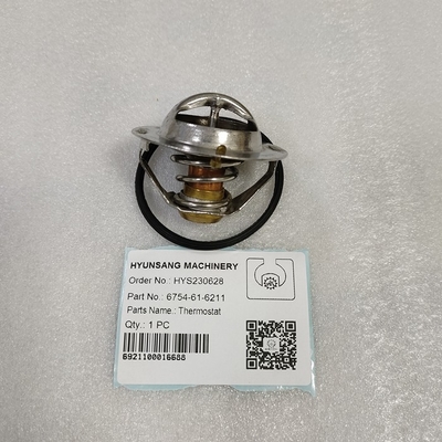 Thermostat Excavator Engine Parts 6754-61-6211 6754-61-6210 6754616220 6754-61-6212 For D51EX/PX