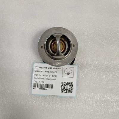 Thermostat Excavator Engine Parts 6754-61-6211 6754-61-6210 6754616220 6754-61-6212 For D51EX/PX