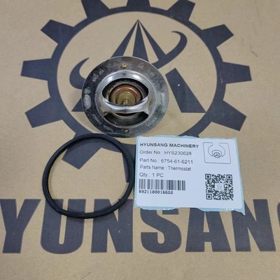 Thermostat Excavator Engine Parts 6754-61-6211 6754-61-6210 6754616220 6754-61-6212 For D51EX/PX