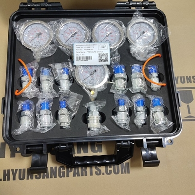 Hyunsang Hydraulic Pressure Gauge Test Kit With 5 Gauges 5 Test Hoses