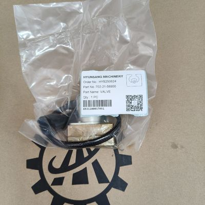 Hyunsang Excavator Spare Parts Valve 702-21-58900 For PC130-8 Excavator