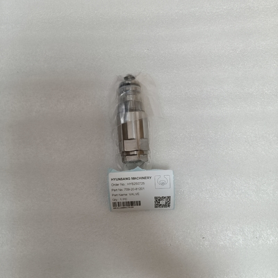 Hyunsang Excavator Parts VALVE 709-20-81201 for Engine PC200-6