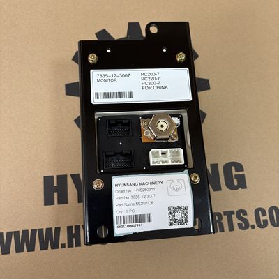 EXcavator Parts Monitor 7835-12-3007 For PC200-7 PC220-7 PC300-7