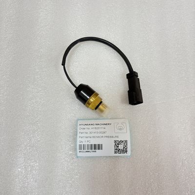 Excavator Parts Fuel Oil Pressure Sensor 301413-00287 for Excavator DX225 DX215 DX260 DX380-9 DX340LC DX340LC