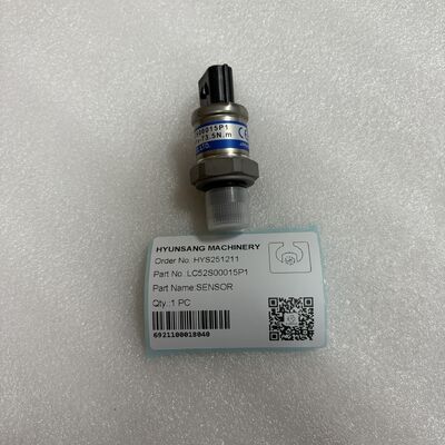 Excavator Parts Pressure Sensor LC52S00015P1 For Sk200-6 Sk200-8