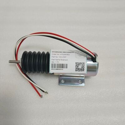 Shutdown Solenoid Valve 120-4187 1204187 119-7017 1197017 Fits For Engine 3054