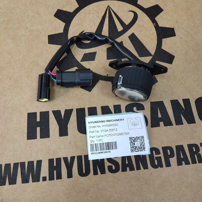 Excavator Parts Throttle Knob Switch 21Q4-20812 For R140-9 R210-9 220-9 320-9