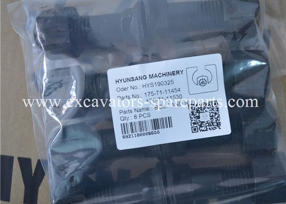 Oem Mining Spare Parts  D155AX-6 High Tensile Bolts And Nuts 175-71-11454 175-71-11530 175-30-32162