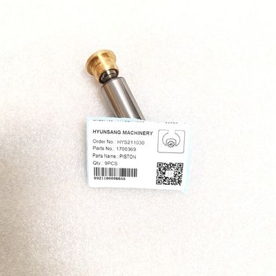 Piston 1700369 1948285 2003316 Excavator Hydraulic Parts Fits 