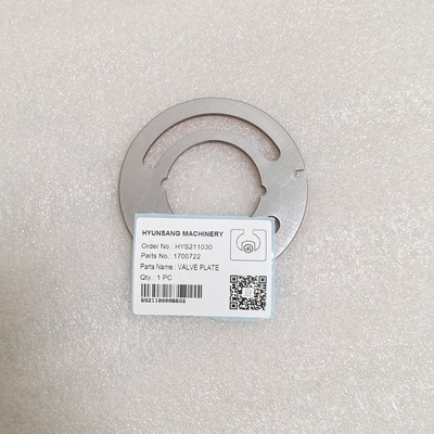 Hyunsang Excavator Hydraulic Parts Valve Plate 1700722 107-6666 107-6878 107-6877