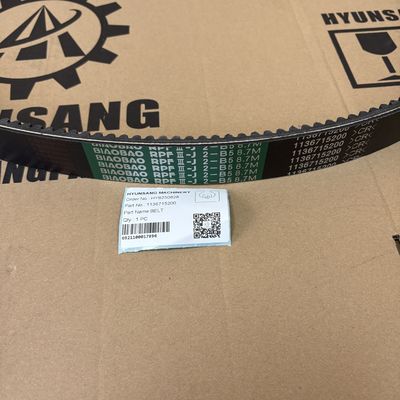 Hyunsang Excavator Parts Belt 1136715200 For Isuzu Diesel Engine Parts