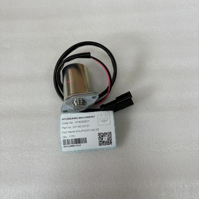 Excavator Parts SOLENOID VALVE 20Y-60-32121 for Komastu PC200-8 PC200-7 PC220-7