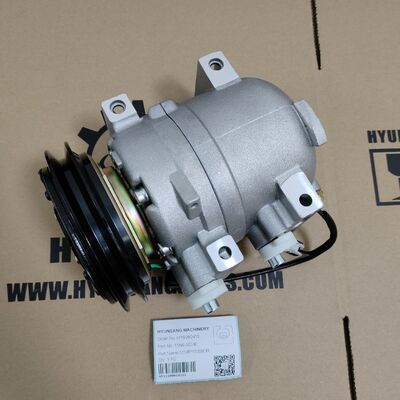 Hyunsang Machinery Parts 11N6-90040 A/C Compressor HL730-7 HL730TM-7 HL740-3 HL740-7 HL740TM-7 HL757-7  1221E Wheel Loader