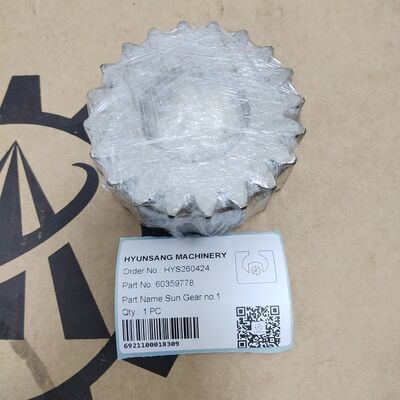 Hyunsang Hydraulic Excavator Parts Sun Gear 60359778 60359580 61012300 60000735 for 215C