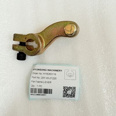 Excavator Parts Throttle Motor Lever 20Y-43-21220 For PC200-5 PC200-6