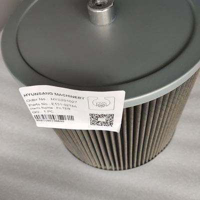 Filter E131-0214A E131-0214-A E1310214A Hyundai Excavator Spare Parts Hydraulic Filter Indior Gauge