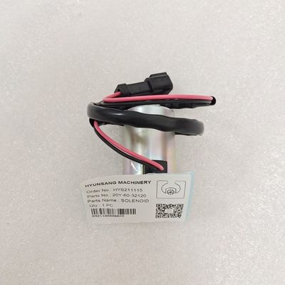  20Y-60-32120 Excavator Solenoid For PC200-7 07000-11007 07002-12034