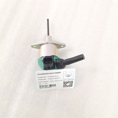 Kubota Solenoid Stop 1A021-60017 1A021-60013 For KX121 R420S L3200DT